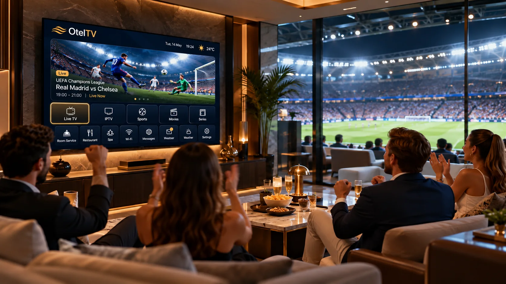 Canlı TV & IPTV OtelTV çözümü