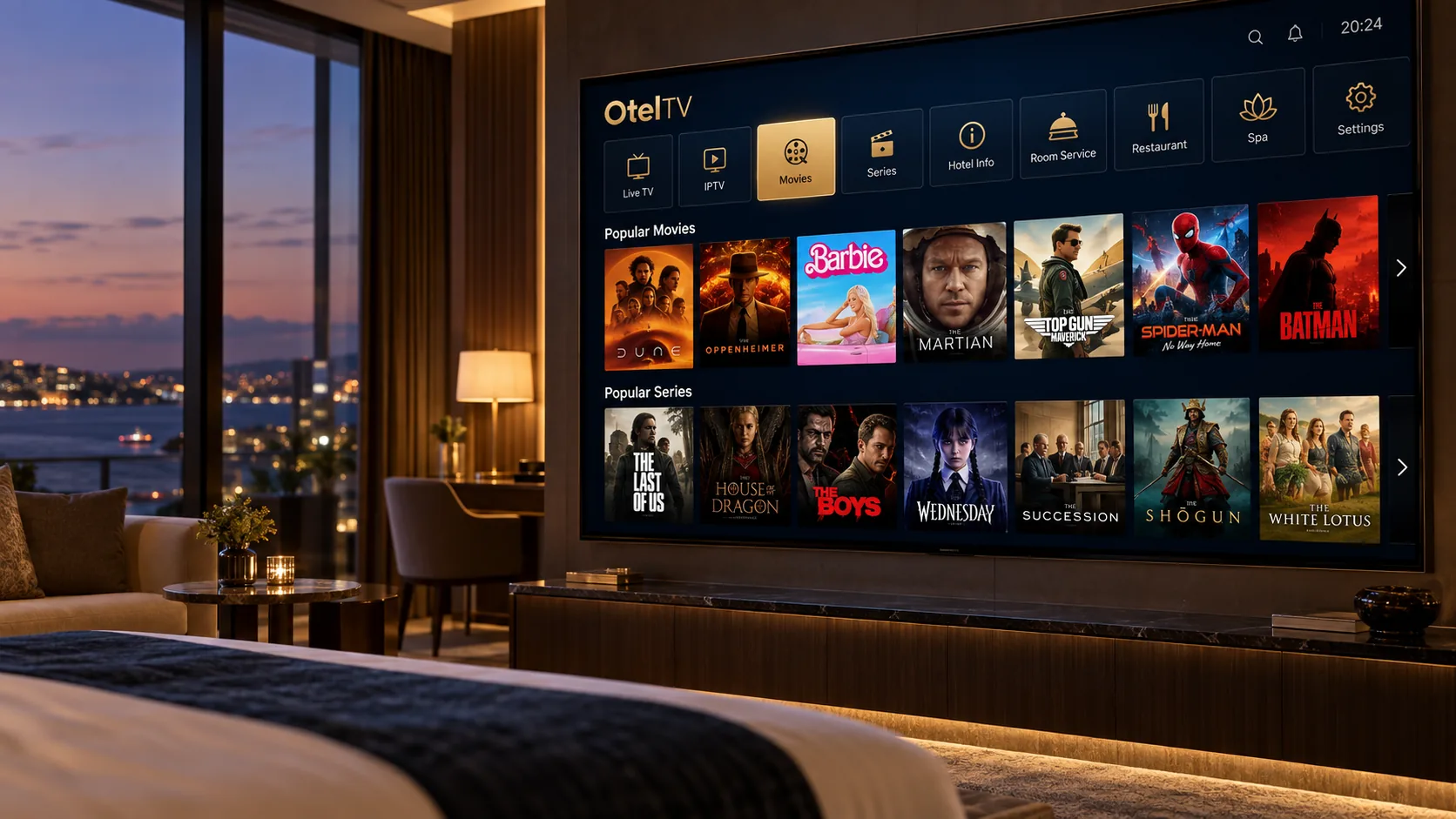 Film & Dizi (VOD) OtelTV çözümü
