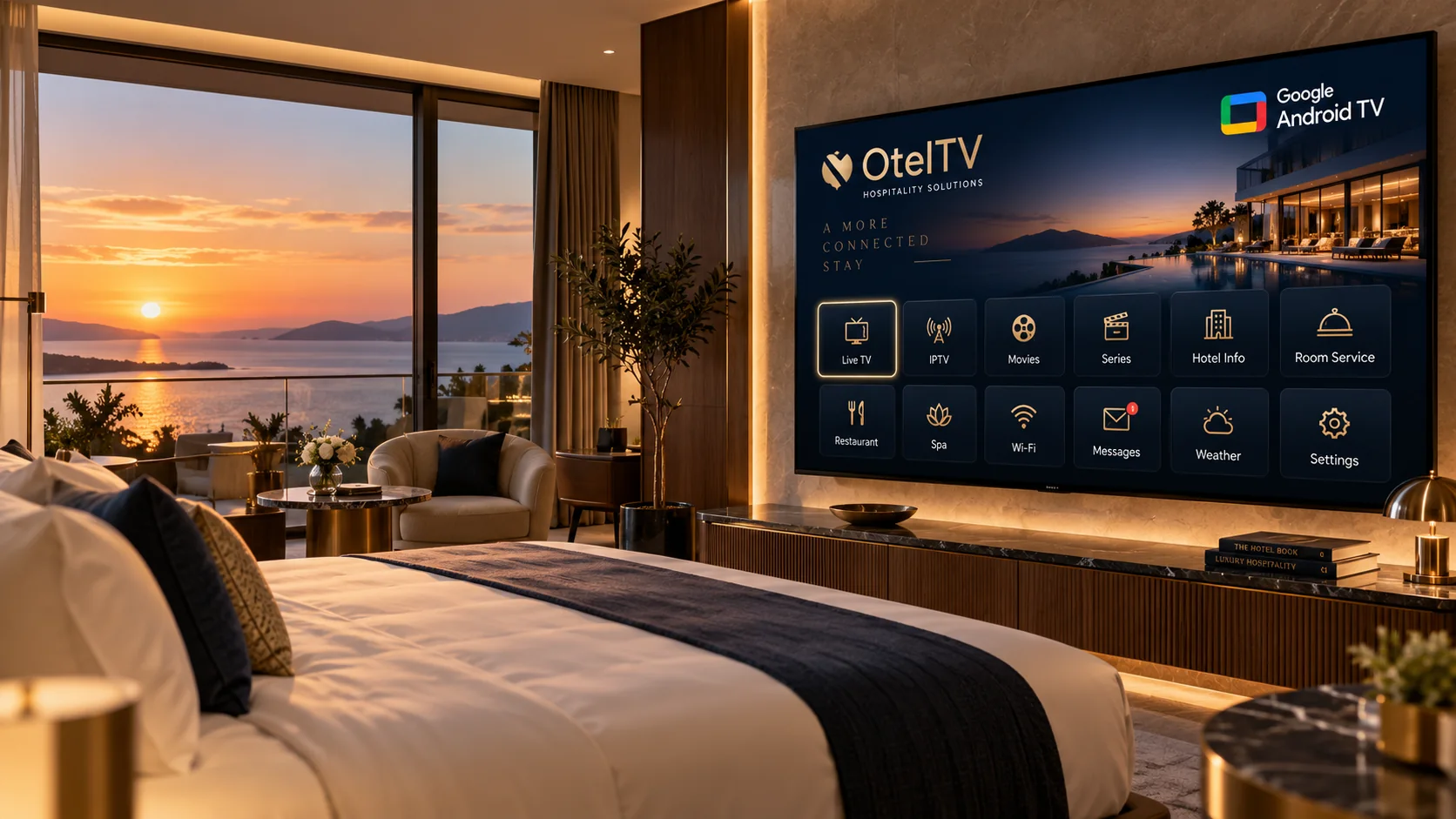 OtelTV otel misafir TV canlı demo